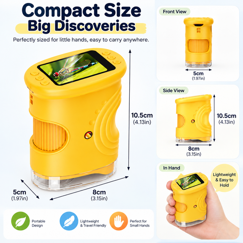 Kids Handheld Digital Microscope