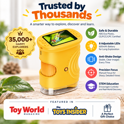 Kids Handheld Digital Microscope