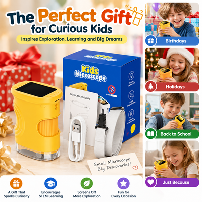 Kids Handheld Digital Microscope